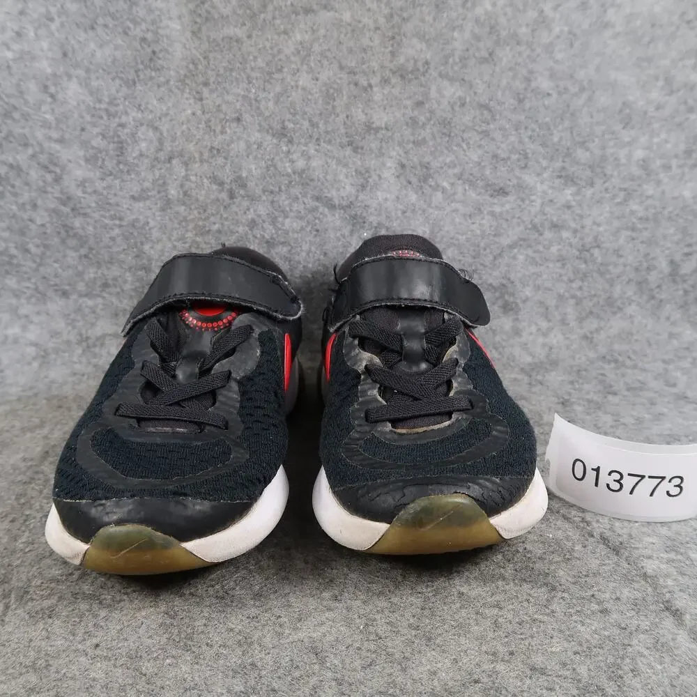Nike Shoes Kids 10.5C Sneakers Project Pod Bred Athletic Trainer Black Red Youth